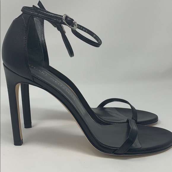 Stuart Weitzman Shoes - Stuart Weitzman the nudistsong sandal heels black